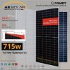 Tấm Pin Năng Lượng Mặt Trời AE Solar 715W AE715TME-132BDS